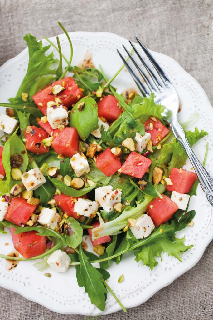 Melonensalat-Rezept-Sommer