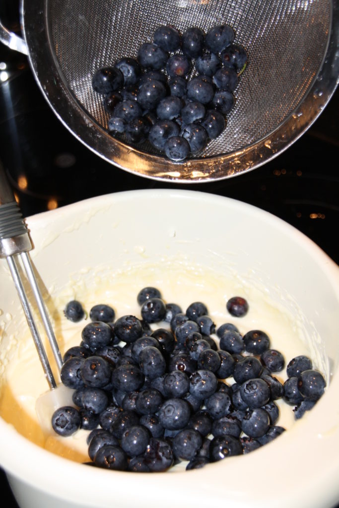 Blaubeerkuchen