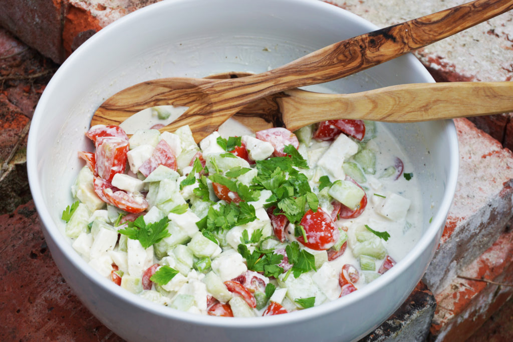 Sommersalat für die ganze Familie