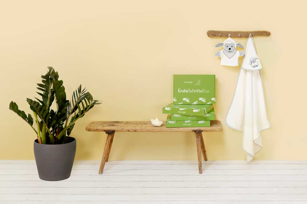 Unsere gratis Baby Box limango Erste Schritte Box für Dich und Dein Kind