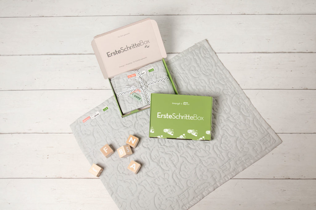 Die limango Erste Schritte Box für Dich und Dein Baby